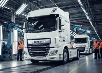 Serieproductie nieuwe generatie elektrische DAF-trucks van start gegaan