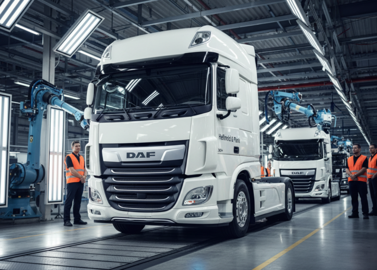 Serieproductie nieuwe generatie elektrische DAF-trucks van start gegaan Serieproductie nieuwe generatie elektrische DAF-trucks van start gegaan