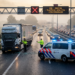 Flinke vertraging na vrachtwagenongeluk op de A58 richting Tilburg