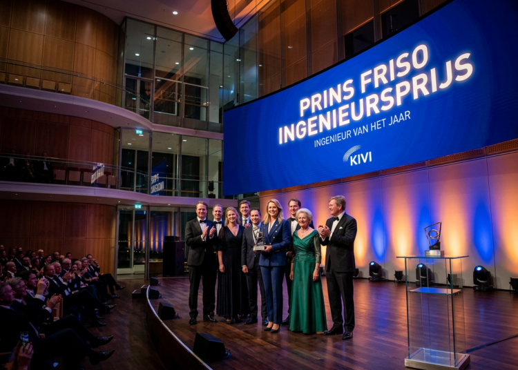 Prinses Mabel deelt op Moederdag familiefoto van prijsuitreiking in Eindhoven