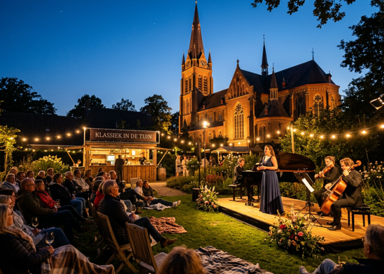 Pastorietuin Trudokerk omgetoverd tot gratis klassiek muziekfestival