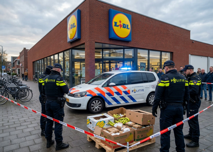 Bizarre drugsvondst: Tientallen kilo's cocaïne tussen bananen bij Brabantse supermarkten
