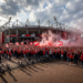 Feestelijk onthaal voor spelers bij De Grolsch Veste